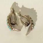 Vintage Zuni Indian Earring..